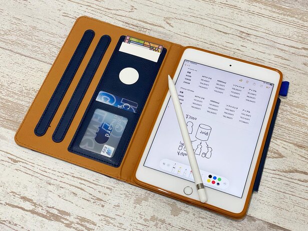 ポケット、ペンホルダー付きやキーボード付きなど、ギミック豊富な手帳タイプ。逆に、薄く軽く使うなら純正スマートカバーが最適です