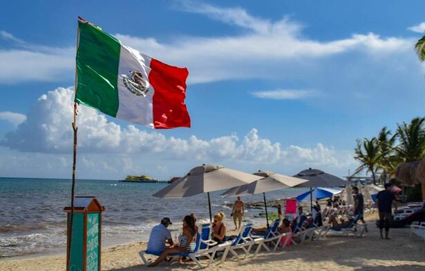 メキシコのプラヤデルカルメン。メキシコはテツさんの好きな国の一つ