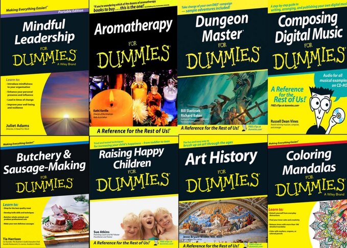 for dummiesシリーズのすごいところは取扱分野の広さ
