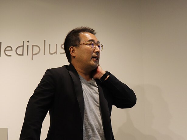 登壇した株式会社べネクス副社長で医学博士の片野秀樹さん